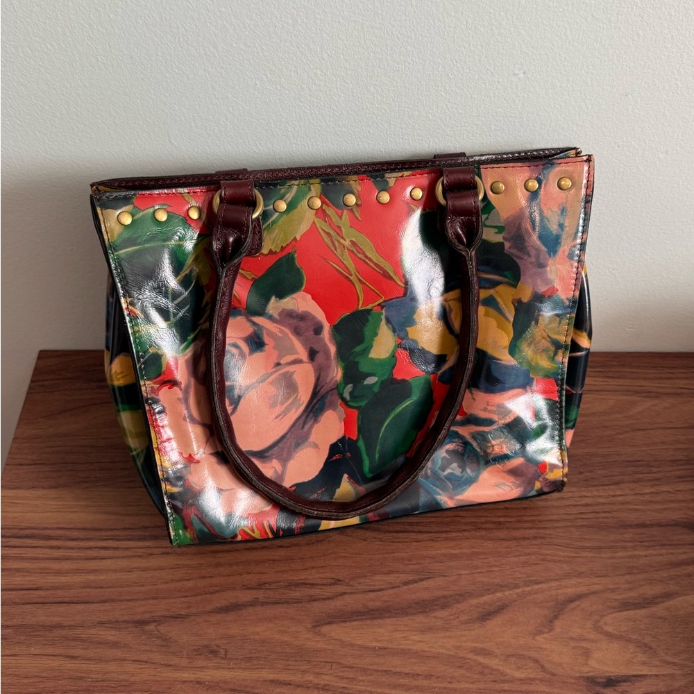 Patricia Nash Winter Bloom Collection Handbag